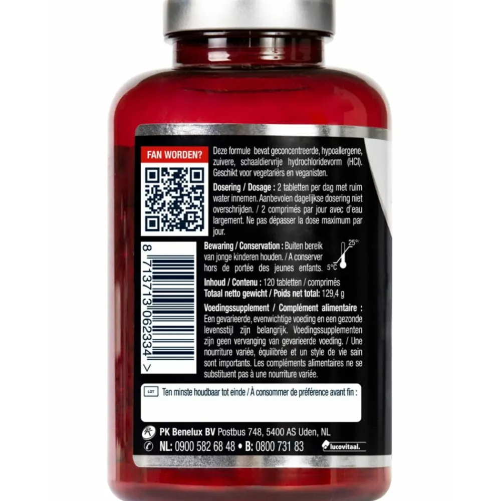 Speciale Bestanddelen<Lucovitaal 2x Glucosamine Vegan Puur 120 tabletten