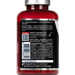 Hot 2x Glucosamine Chondroïtine 1500/500 mg 360 tabletten Speciale Bestanddelen