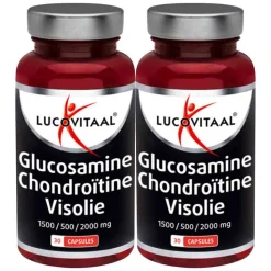 Sale 2x Glucosamine Chondroitine Visolie 30 capsules Speciale Bestanddelen