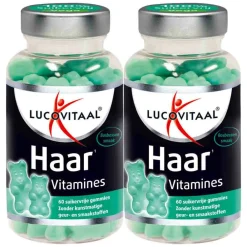 2x Gummies Vitamine Haar 60 Gummies^Lucovitaal Sale