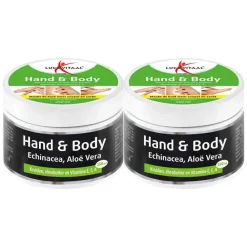 Clearance 2x Hand en Body Crème Echinacea & Aloë Vera 250 ml Huidverzorging