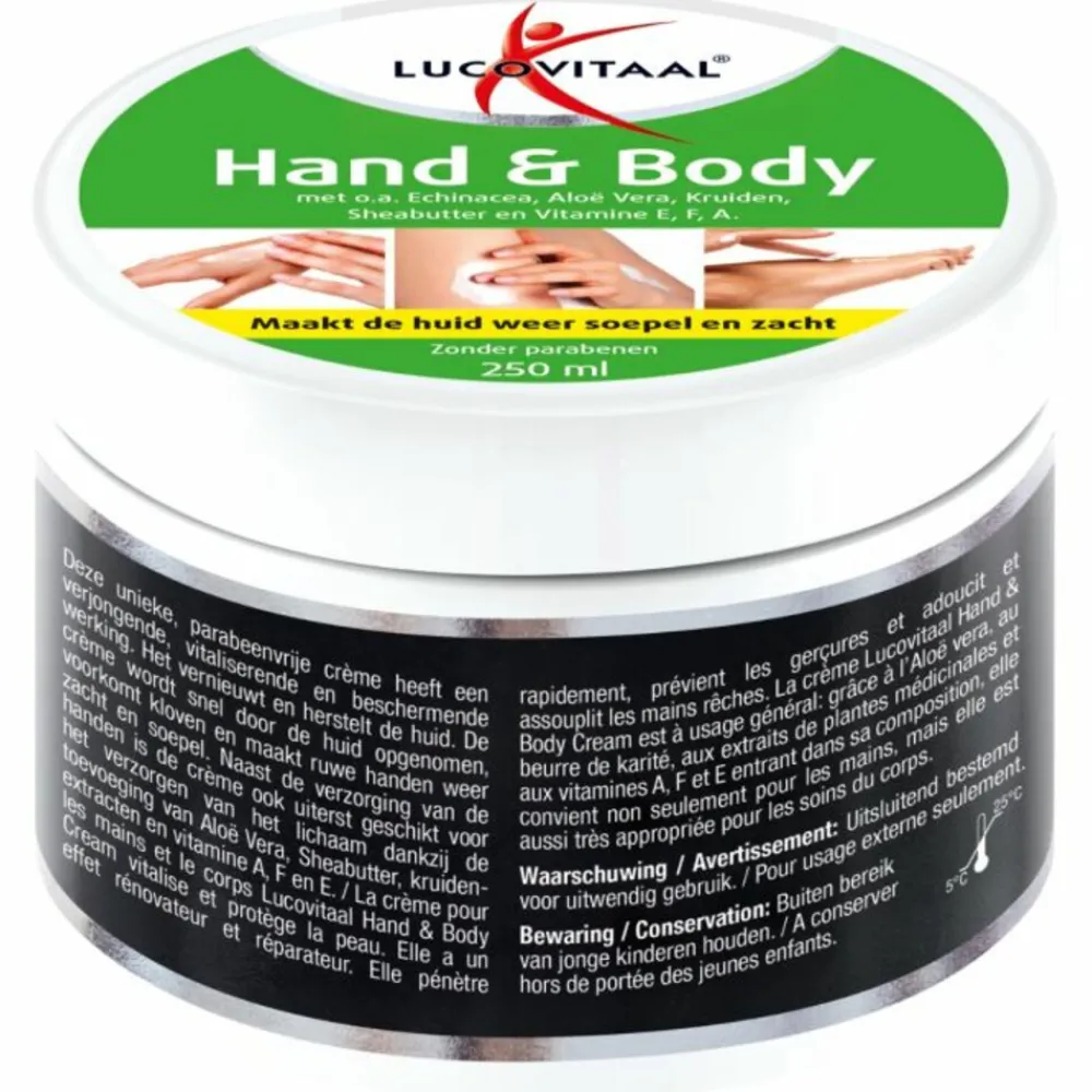 Clearance 2x Hand en Body Crème Echinacea & Aloë Vera 250 ml Huidverzorging