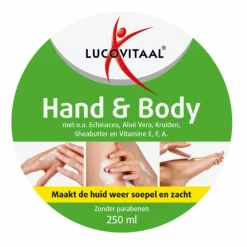 Clearance 2x Hand en Body Crème Echinacea & Aloë Vera 250 ml Huidverzorging