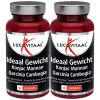 New 2x Ideaal Gewicht Konjacwortel Garcinia Cambogia 60 capsules Afslankpillen