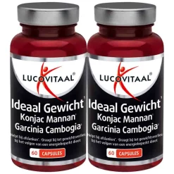 New 2x Ideaal Gewicht Konjacwortel Garcinia Cambogia 60 capsules Afslankpillen