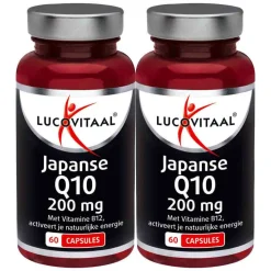 New 2x Japanse Q10 60 capsules Weerstand & Energie|Speciale Bestanddelen