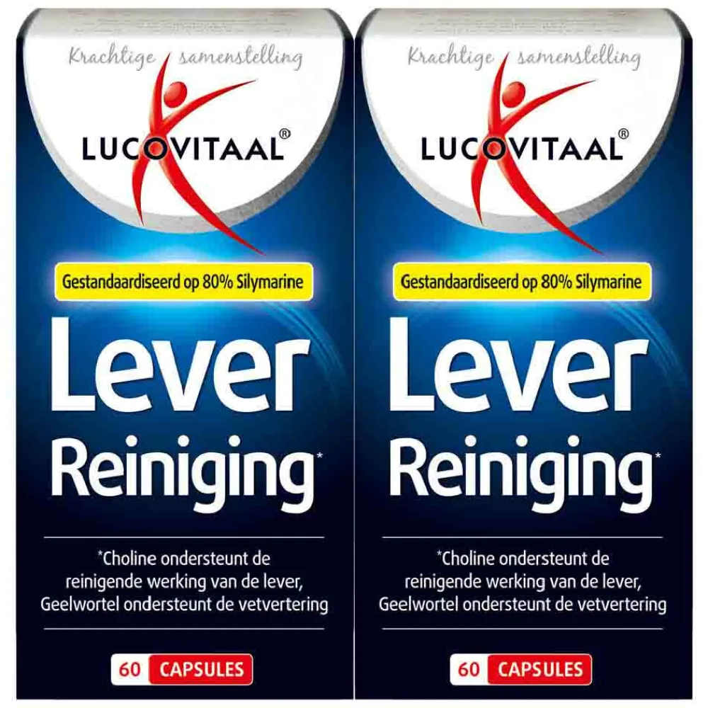 Outlet 2x Lever Reiniging 60 capsules Organen|Weerstand & Energie