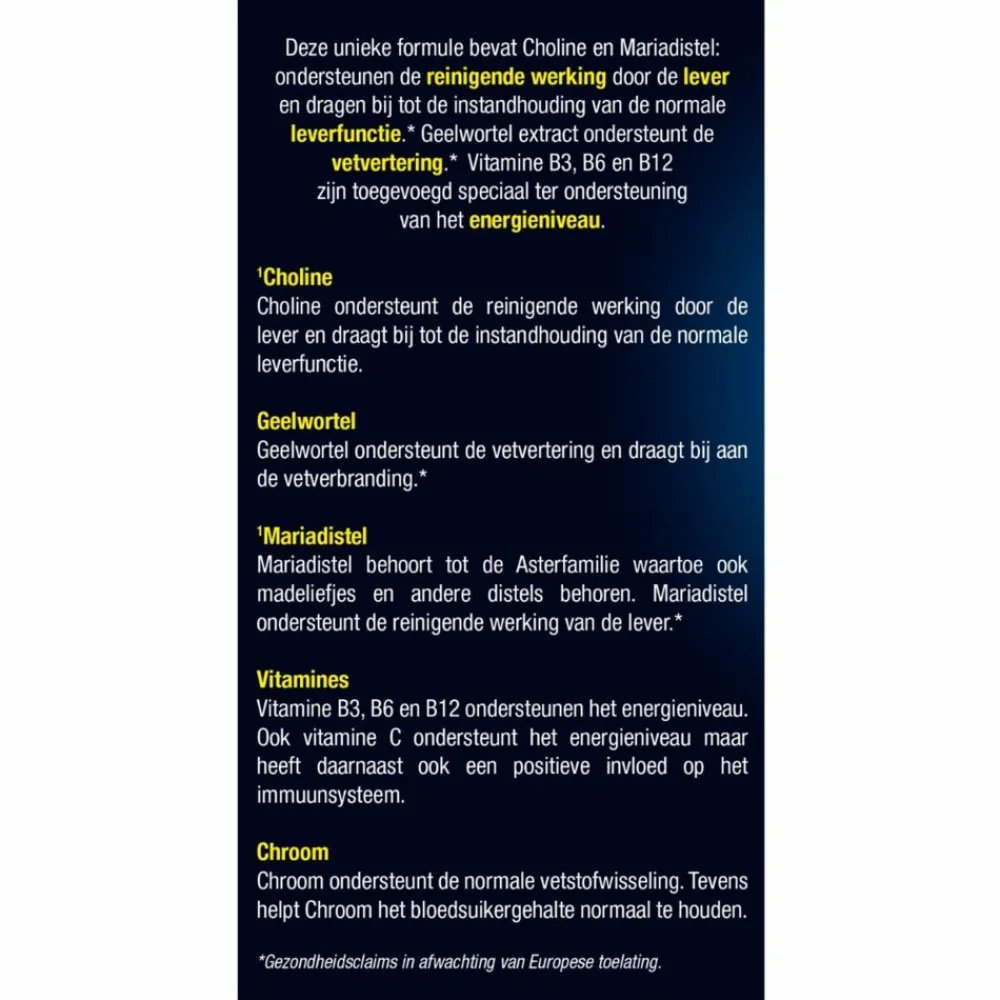 Outlet 2x Lever Reiniging 60 capsules Organen|Weerstand & Energie