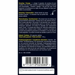 Outlet 2x Lever Reiniging 60 capsules Organen|Weerstand & Energie