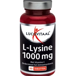Weerstand & Energie|Speciale Bestanddelen<Lucovitaal 2x L-Lysine 1000 mg 60 tabletten