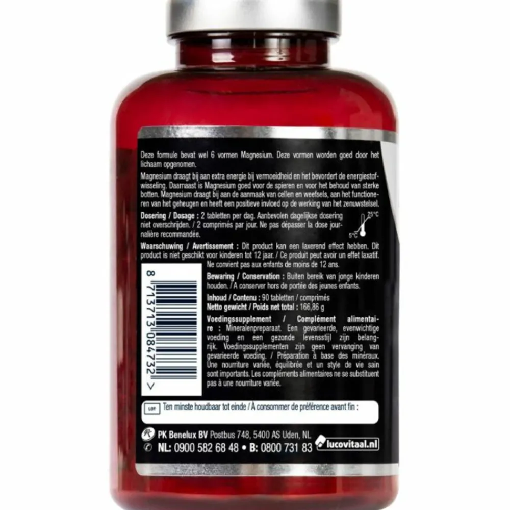 Outlet 2x Magnesium Super 6 Complex 90 tabletten Mineralen