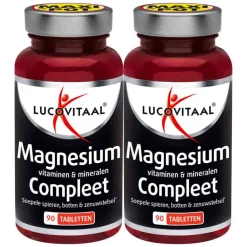 Best 2x Magnesium Vitaminen & Mineralen Compleet 90 Tabletten Mineralen