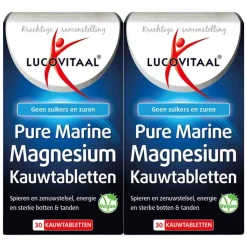 Best 2x Marine Magnesium 30 kauwtabletten Mineralen