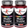Mineralen<Lucovitaal 2x Multi + Compleet Vrouw 40 tabletten