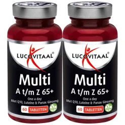 2x Multi A-Z 65+ 60 tabletten^Lucovitaal New