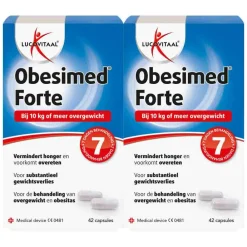 Outlet 2x Obesimed Forte 42 capsules Afslankpillen
