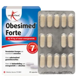 Outlet 2x Obesimed Forte 42 capsules Afslankpillen