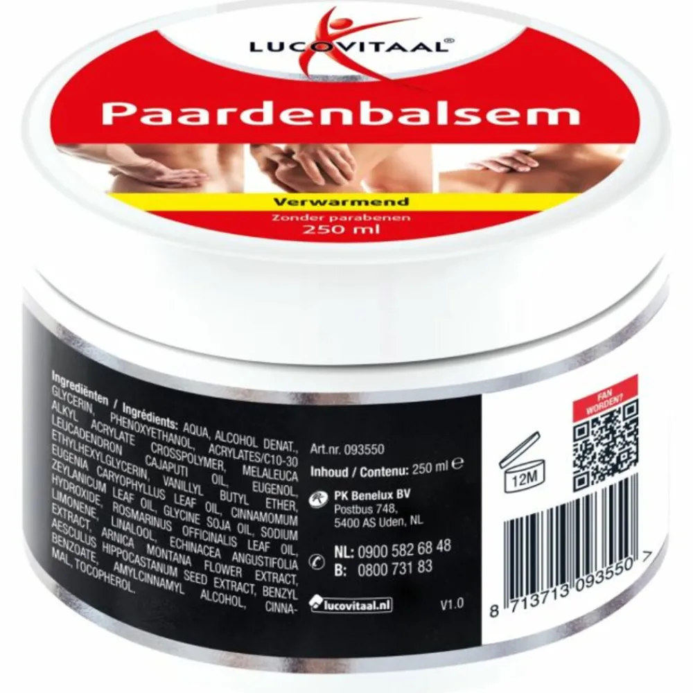 Gewrichten & Spieren<Lucovitaal 2x Paardenbalsem 250 ml