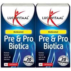 Clearance 2x Pre & Probiotica 30 capsules Speciale Bestanddelen