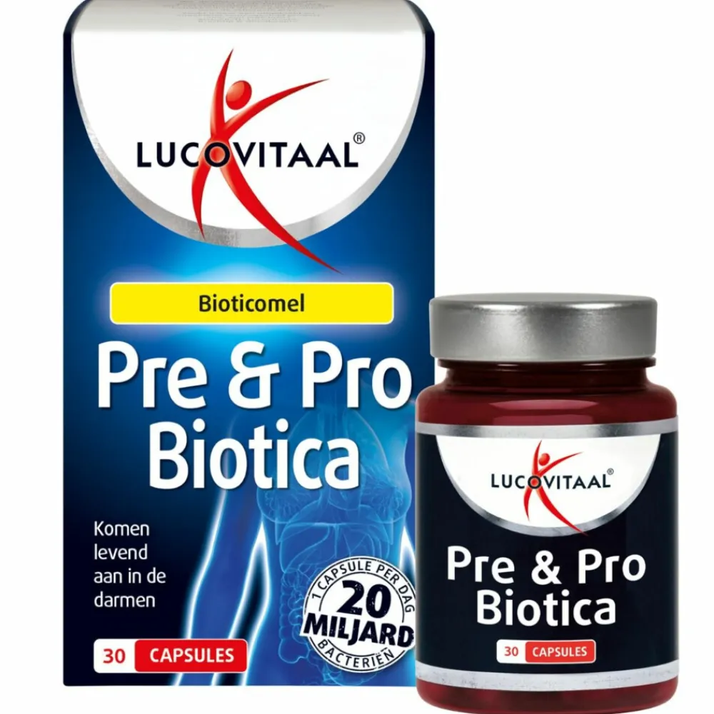 Clearance 2x Pre & Probiotica 30 capsules Speciale Bestanddelen