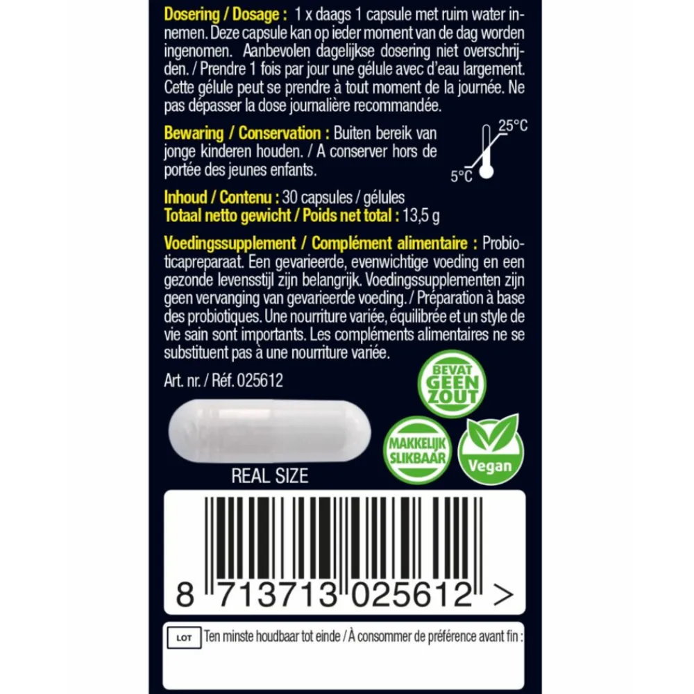 Clearance 2x Pre & Probiotica 30 capsules Speciale Bestanddelen