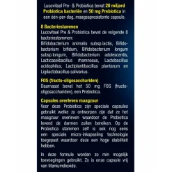 Clearance 2x Pre & Probiotica 30 capsules Speciale Bestanddelen