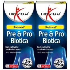 Speciale Bestanddelen<Lucovitaal 2x Pre & Probiotica 90 capsules