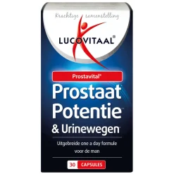 3x Prostavital Prostaat Potentie en Urinewegen 30 capsules^Lucovitaal Sale