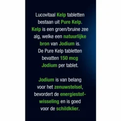 Best 2x Pure Kelp 60 tabletten Mineralen