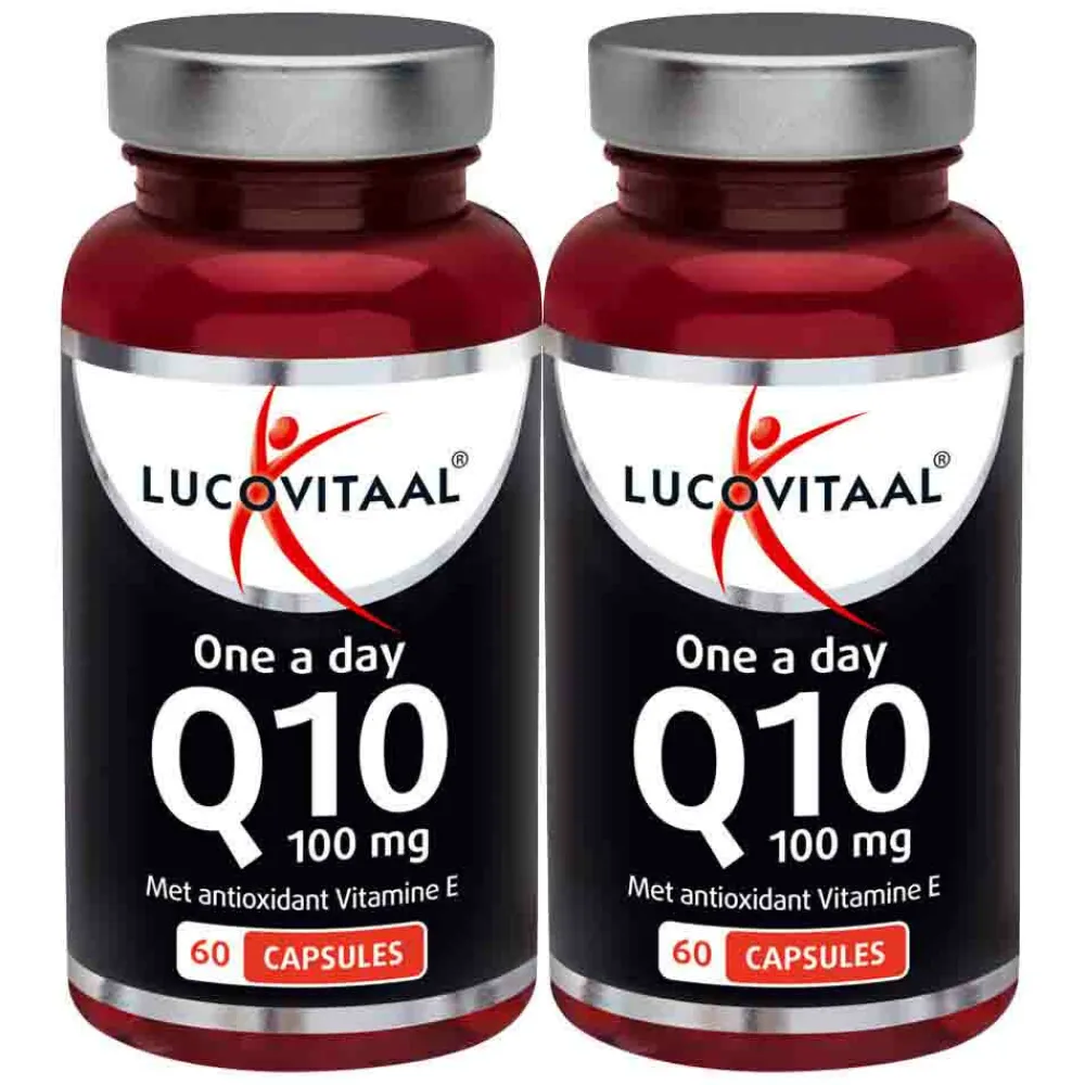 2x Q10 100 mg 60 capsules^Lucovitaal Sale