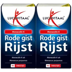 Online 2x Rode Gist Rijst 90 tabletten Hart, Bloed & Cholesterol