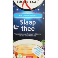 Thee<Lucovitaal 2x Slaap Thee Vegan 20 stuks
