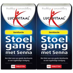 2x Stoelgang met Senna 180 tabletten^Lucovitaal Clearance