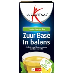 3x Thee Zuur Base 20 stuks^Lucovitaal Hot