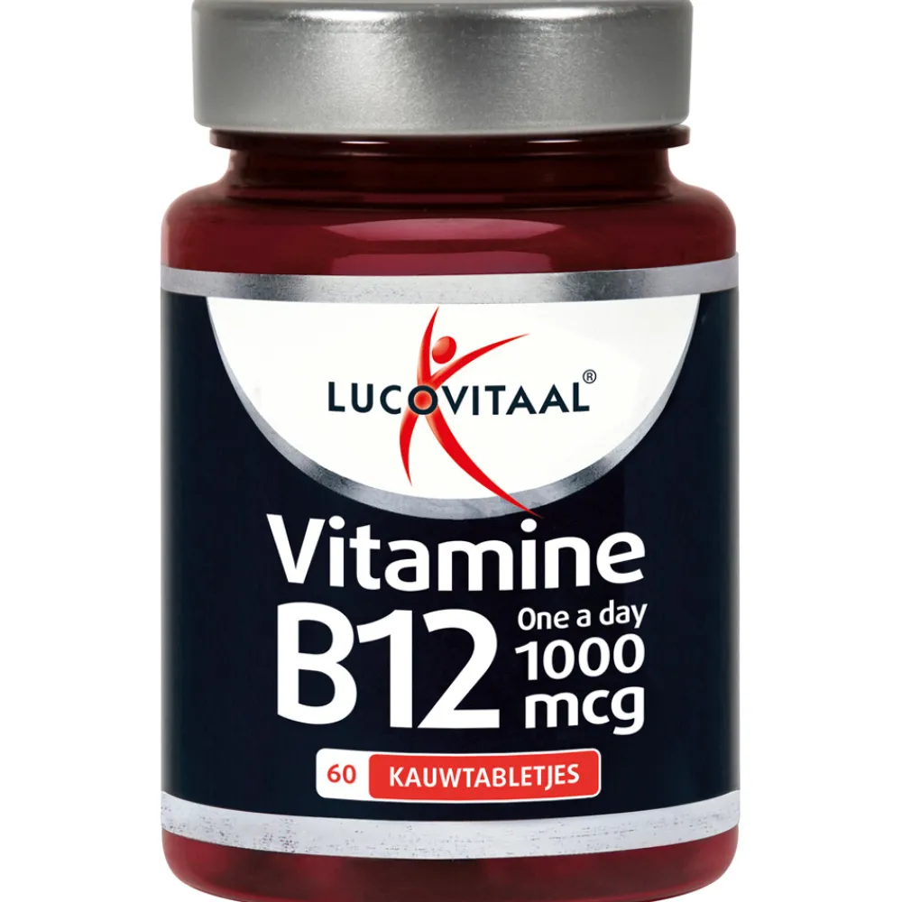 Clearance 2x Vitamine B12 1000mcg 60 kauwtabletten Vitaminen