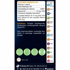 2x Vitamine D3 D3 75mcg (3000IE) Forte 365 capsules^Lucovitaal Hot