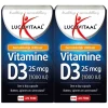 Vitaminen<Lucovitaal 2x Vitamine D3 25mcg 120 capsules
