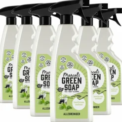 Hot 6x Marcel's Green Soap Allesreiniger Spray Basilicum & Vetiver Gras 500 ml Allesreiniger
