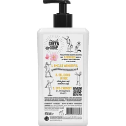 Best 6x Marcel's Green Soap Handzeep Vanille & Cherry Blossom 500 ml Keukenartikelen