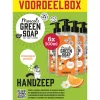 6x Marcel's Green Soap Handzeep Sinaasappel & Jasmijn 500 ml Keukenartikelen