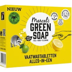 8x Marcel's Green Soap Vaatwastabletten All-In-One 25 stuks^Marcels Green Soap New
