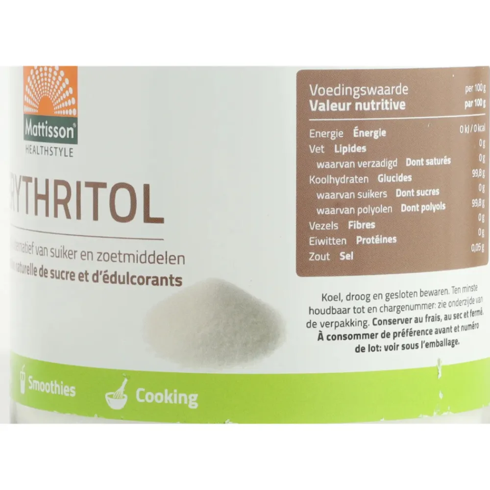 Best 3x Erythritol 400 gr Siropen & Zoetstoffen