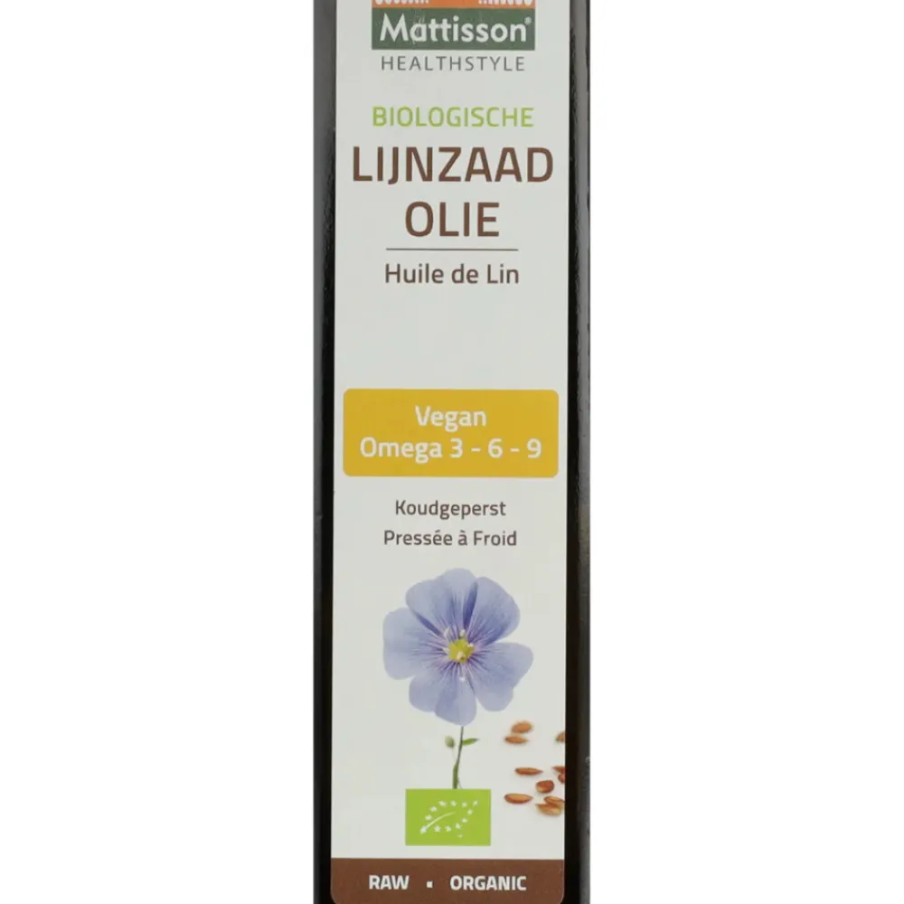 3x Lijnzaadolie Biologisch Absolute 250 ml^Mattisson Hot