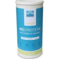 6x Wei Protien Sport Naturel 450 gr^Mattisson Hot