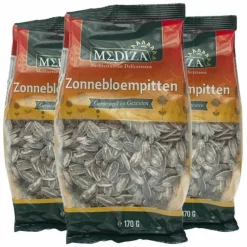 3x Zonnebloempitten 170 gr^Mediza Best