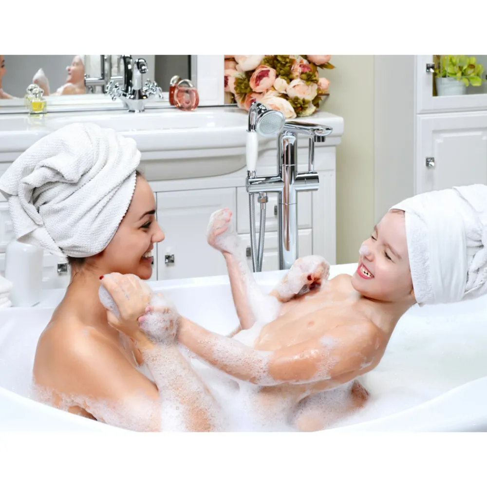 Outlet 4x Bad en Douche Crème Zonnebloem en Melk 1000 ml Bad & Douche