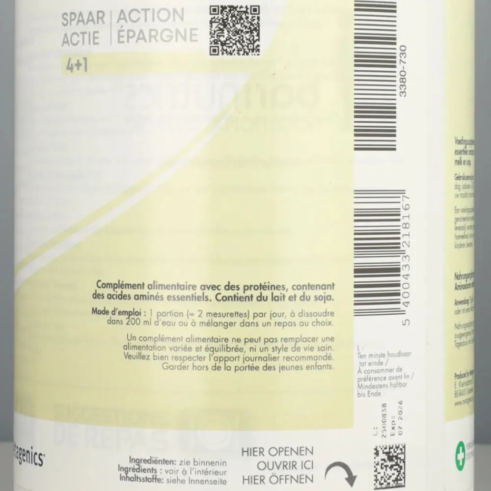 Sale 3x Barnutrics Whey Natuur 477 gr Sportvoeding & Drank