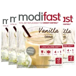 Dranken<Modifast 4x Intensive Milkshake Vanille 8 x 55 gr