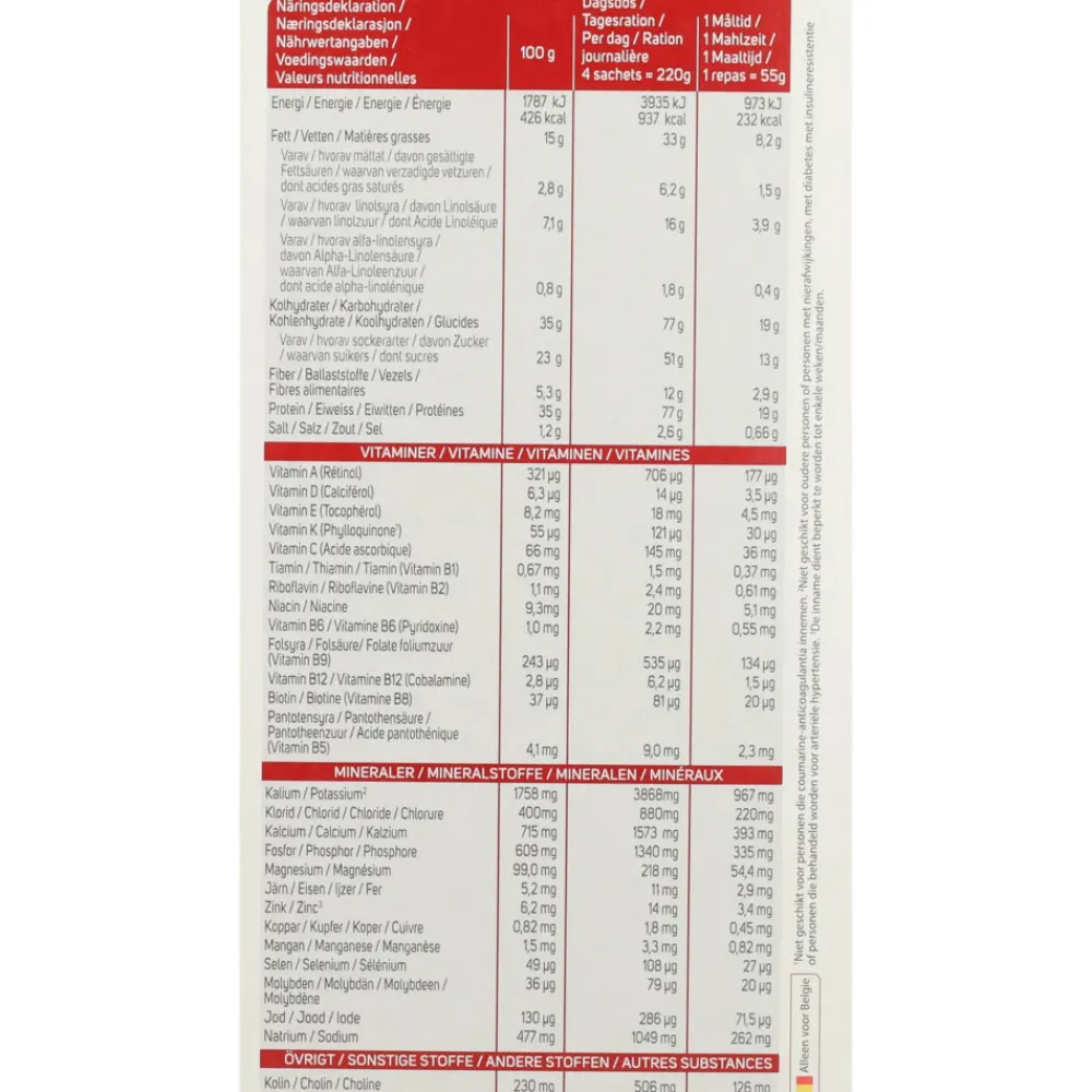 Dranken<Modifast 4x Intensive Milkshake Vanille 8 x 55 gr
