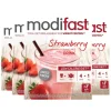 4x Intensive Milkshake Aardbei 8 x 55 gr^Modifast Hot